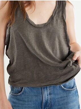 Free People We The Free Easy Tank - Double Espresso - S
